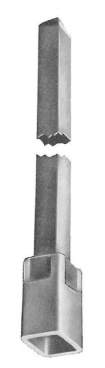 J. Petersen Spindle pole 14mm hole J. Petersen Spindle pole 14mm hole