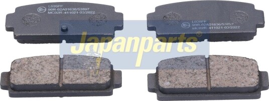 Bremseklosser JAPANPARTS PP-MC02