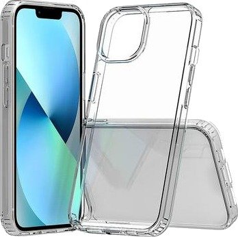 iPhone 14 Ripebestandig Hybrid-deksel - Gjennomsiktig