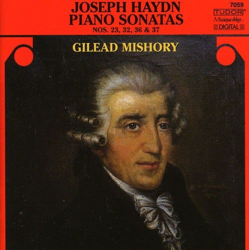 Mishory  Piano Sonatas 23 & 32 & 36 & 37  CD