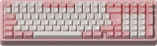 NuPhy Halo96 V2 Gamingtastatur Trådløs Nordisk Sakura Fizz Lemon NuPhy Halo96 V2 Gamingtastatur Trådløs Nordisk Sakura Fizz Lemon