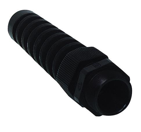 Rutab 1476143 Gjennomføring IP68 svart med brytebeskyttelse M20 x 6–12 mm Installasjonsmaterial