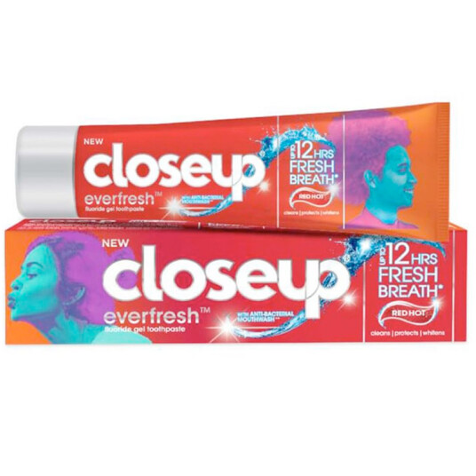 Closeup Tannkrem Gel Ever Fresh Red Hot 90 gr.