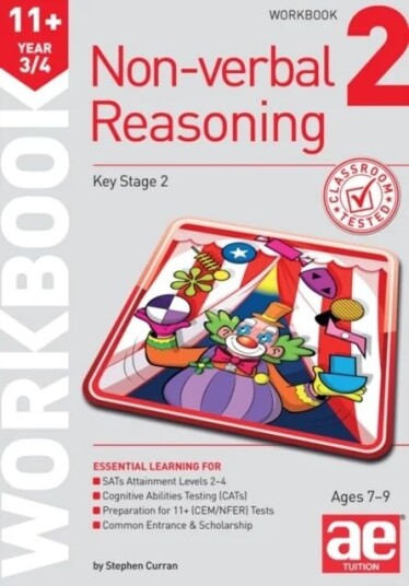 11+ Non-Verbal Reasoning Year 3/4 Workbook 2 av Stephen C. Curran, Andrea F. Richardson