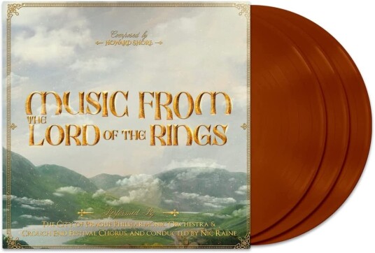 City Of Prague Philharmonic Orchestra, Howard Shore, Filmmusikk Music From The Lord Of The Rings Trilogy LP/Vinyl City Of Prague Philharmonic Orchestra, Howard Shore, Filmmusikk Music From The Lord Of The Rings Trilogy LP/Vinyl