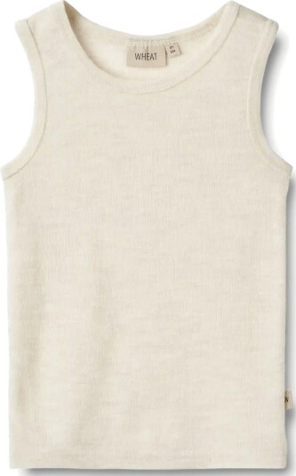 Wheat Wool Singlet Iggy EGGSHELL MELANGE 116