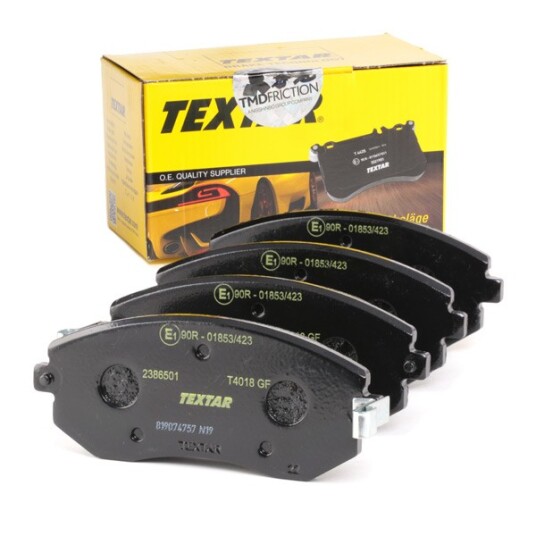 Bremseklosser TEXTAR 2386501 Bremseklosser TEXTAR 2386501