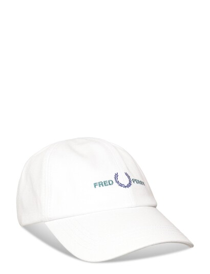Fred Perry Flp Twill Cap White ONE SIZE Fred Perry Flp Twill Cap White ONE SIZE