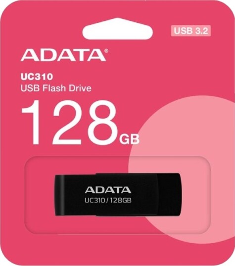 Adata Uc310 Usb-Flashstasjon 128 Gb Usb 3.2 Gen 1 Svart