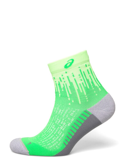 Asics Performance Run Sock Quarter Green L
