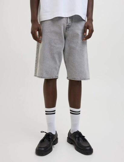 Jack & Jones Jjiron Jjoriginal Shorts Sq 730 Sn   Grey   XL