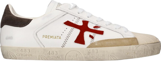 Premiata Herre Sko Hvit 42 EU,
