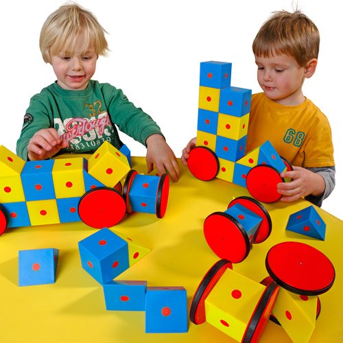 Educational Advantage 3D magnet klosser stort sett med 40 deler
