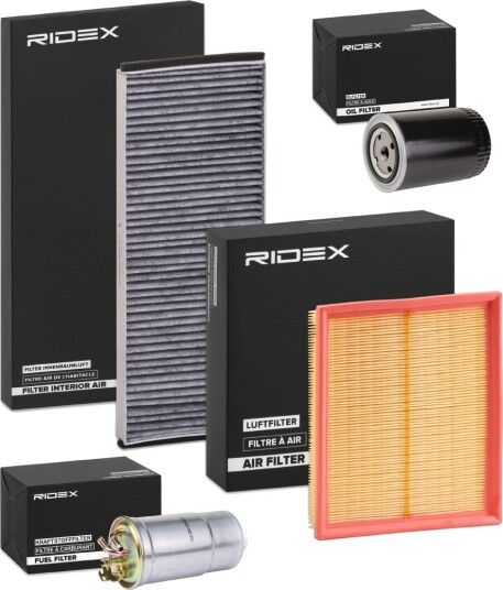 Filtersett RIDEX 4055F27814