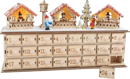 Small Foot Julemarked Adventskalender
