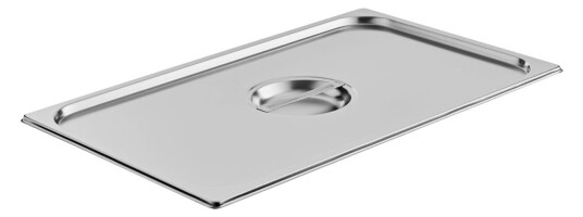 VEGA Kantinelokk, Rustfritt Premium uten hull, GN 1/1; Størrelse GN 1/1; Sølvfarge; Rektangulær
