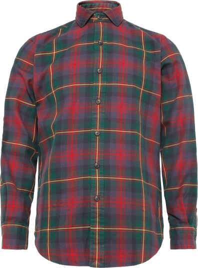 Polo Ralph Lauren Classic Fit Plaid Flannel Shirt Red S