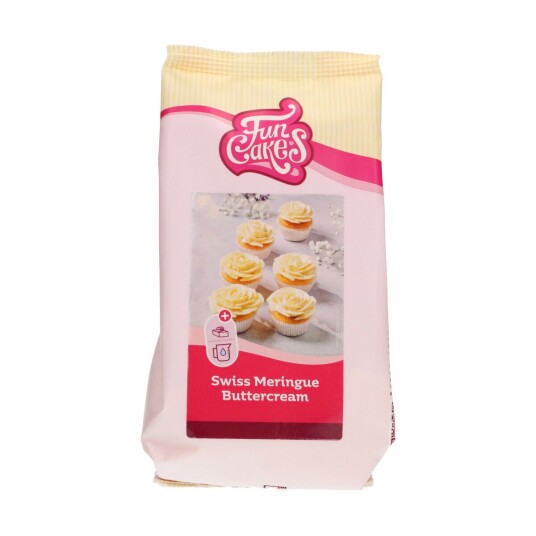 Funcakes Mix Sveitsisk Marengssmørkrem 400g Funcakes Mix Sveitsisk Marengssmørkrem 400g