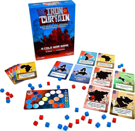 Jolly Roger Iron Curtain Brettspill Kald Krig Strategi 12+ År