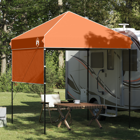 vidaXL Pop-up markise telt Oransje 200 x 200 cm stoff vidaXL Pop-up markise telt Oransje 200 x 200 cm stoff