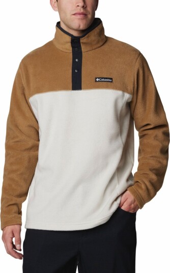 Columbia Sportswear Columbia Men's Steens Mountain Half Snap II Fleece Pullover Dark Stone Delta Black L Columbia Sportswear Columbia Men's Steens Mountain Half Snap II Fleece Pullover Dark Stone Delta Black L