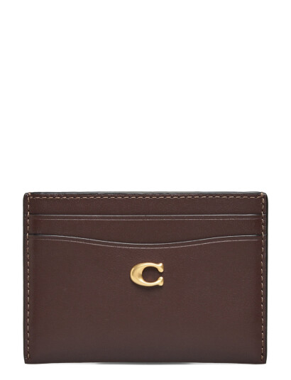 Coach Essential Card Case - Brown - ONE SIZE