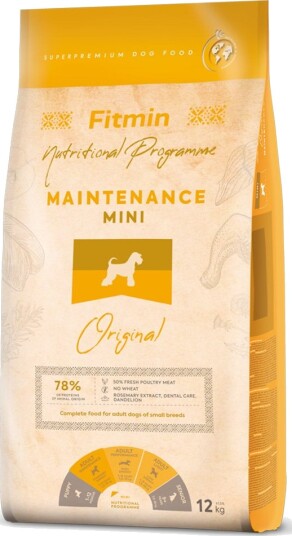 Fitmin Tørrfôr Mini Mainentance 2 X 12 kg