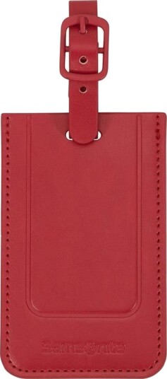 Samsonite Rectangle Luggage Tag X2 - Red - ONE SIZE