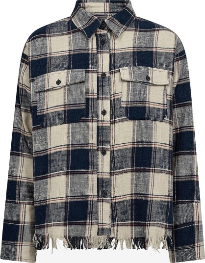 IVY Copenhagen - Denimskjorte IVY-Pia Distressed Shirt - Flerfarget