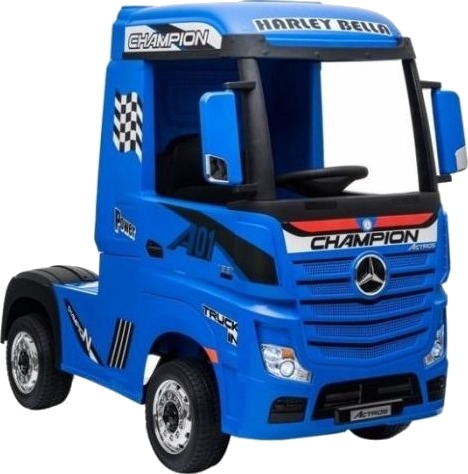 Lean Sport Battery Car Mercedes Actros Blue Painted Mp4 Lean Sport Battery Car Mercedes Actros Blue Painted Mp4