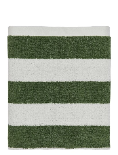 Oyoy Living Design Raita Towel Patterned GREEN 100X50CM