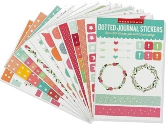 Peter Pauper Klistremerker Til Bullet Journal-Planlegger 500 Stk