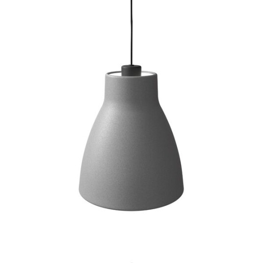 Belid Gong Pendel Ø25 Betong / Sort