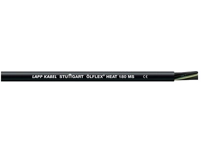Lapp Ölflex Heat 180 Ms 50 M Svart Silikon 57,6 Kg/Km 165 Kg/Km 2000 V