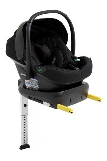 Beemoo Route i-Size Babybilstol inkl. ISOFIX Base Black Stone