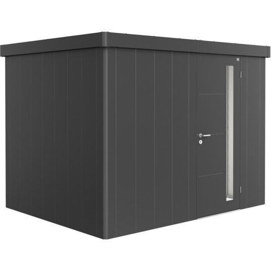 BIOHORT REDSKAPSBOD NEO 2C STD. DØR MØRK GRÅ METALLIC