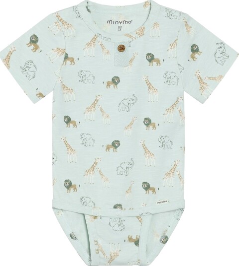 Minymo kortermet body Sprout Green 92 Minymo kortermet body Sprout Green 92