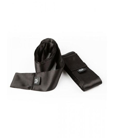 SEI MIO   Nights in Tied Satin 2 x Silk Sash Restraints