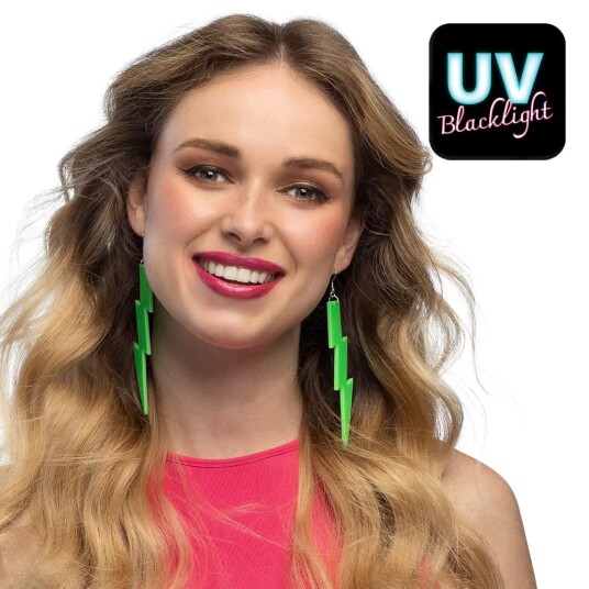 Boland - Earrings Flash Neon Green Boland - Earrings Flash Neon Green