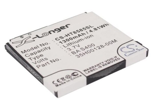 T-Mobile HD2 batteri (1300 mAh 3.7 V)