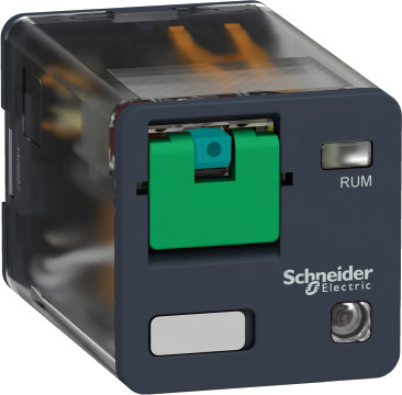 Schneider Electric Plug-in relay 10a 3c/o 24vdc with led and test button (3606480626937)