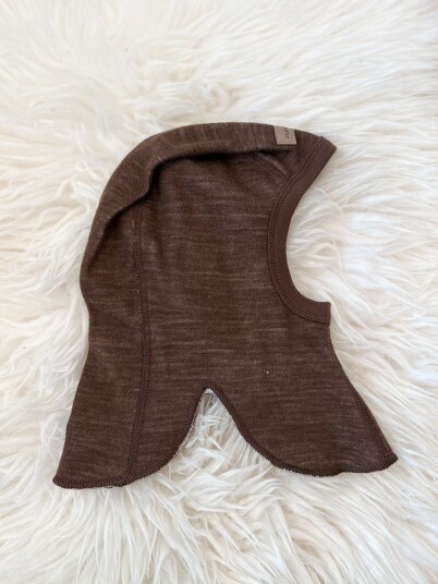 Need It   Balaclava i ull/bambus "Digg" Brun