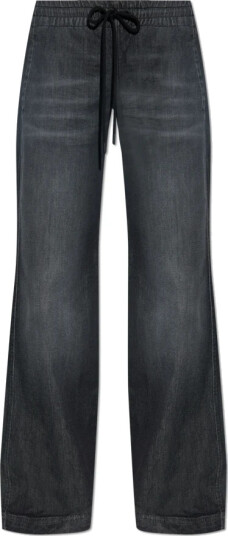 Diesel Dame Jeans Svart W25,