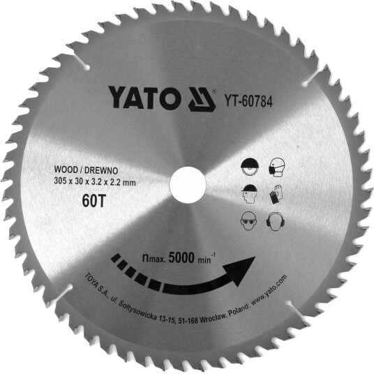 YATO YT 60784 Mellomleggsskive vinkelsliper
