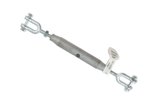 CAL Strekkfisk m/ gaffel   Galvanisert   1/4"   6 mm