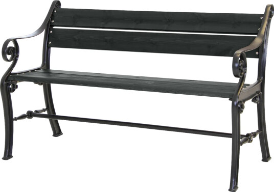 Brafab Köpenhamn sofa 130 cm Black / Black