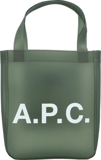 A.P.C. Two Handles Shopper Bag Green ONE SIZE A.P.C. Two Handles Shopper Bag Green ONE SIZE