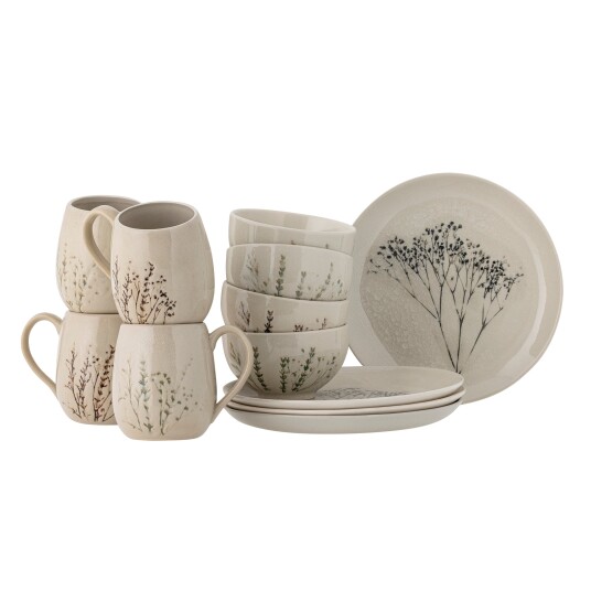 Bloomingville Bea Breakfast Set - Beige - ONE SIZE