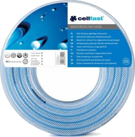 Cellfast 20 107 Armert Hageslange 16mm x 3,5mm 50m Teknisk