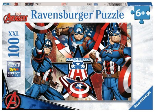 Ravensburger Puzzle Marvel Captain America 100p Ravensburger Puzzle Marvel Captain America 100p